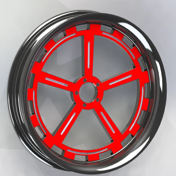 Custom The Great Wall Style Forged Motorcycle Rim